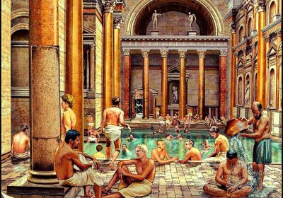 Bains publics romains (Image d'illustration)